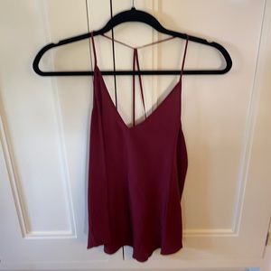 Rory Beca Small burgundy blouse